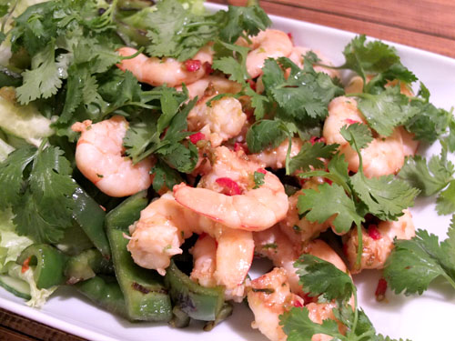 タイ風エビ焼きのレシピ 西オーストラリアの天然えびで簡単エビ料理 パースで手作りざんまい